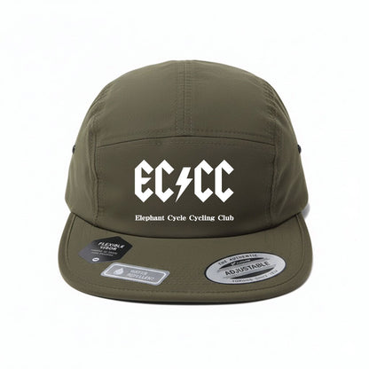 ECCC オリジナル キャップ｜撥水・軽量・折りたたみOK｜Flexfit 日本別注 “Water Repellent Jockey Cap”｜エレファントサイクル公式