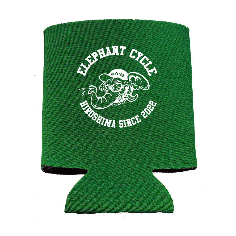 elephant cycles オリジナル ネオプレンクージー 保温 保冷 缶ホルダー 結露防止 アウトドア 自転車 コーヒー
