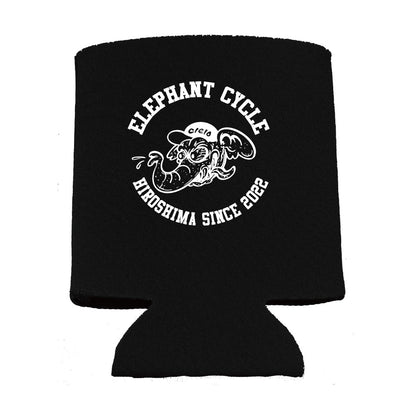 elephant cycles オリジナル ネオプレンクージー 保温 保冷 缶ホルダー 結露防止 アウトドア 自転車 コーヒー