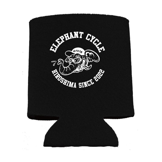 elephant cycles オリジナル ネオプレンクージー 保温 保冷 缶ホルダー 結露防止 アウトドア 自転車 コーヒー