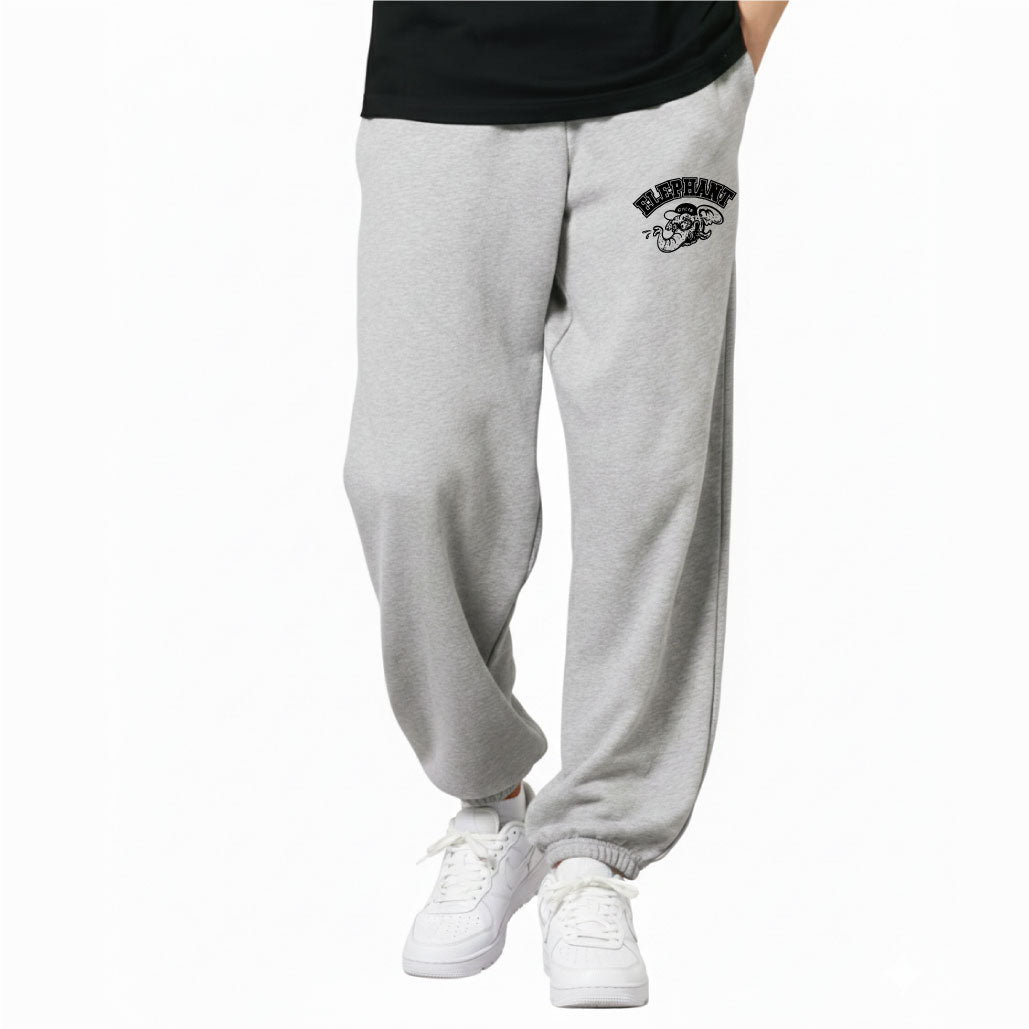 エレファントサイクル オリジナル ワル象 スウェットパンツ メンズ リラックスフィット Printstar 00186-NSP 9.7oz 裏毛（パイル） サイクリング前後 車移動 ルームウェア 広島発