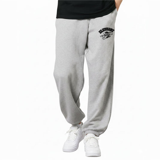 エレファントサイクル オリジナル ワル象 スウェットパンツ メンズ リラックスフィット Printstar 00186-NSP 9.7oz 裏毛（パイル） サイクリング前後 車移動 ルームウェア 広島発
