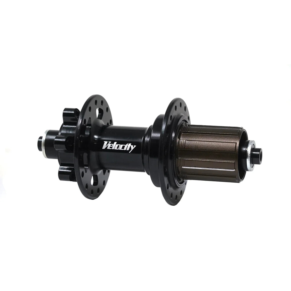 VELOCITY Race Disc Rear Hub Black