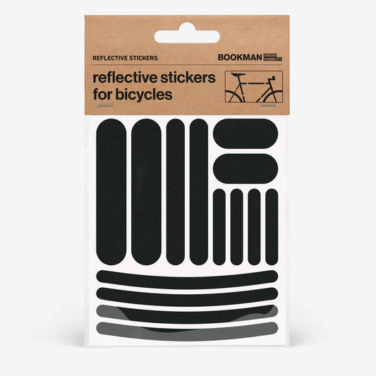 ブックマン リフレクティブステッカー ストライプ ブラック BM-523 BOOKMAN Reflective Stickers Strips Black 反射 ele0277