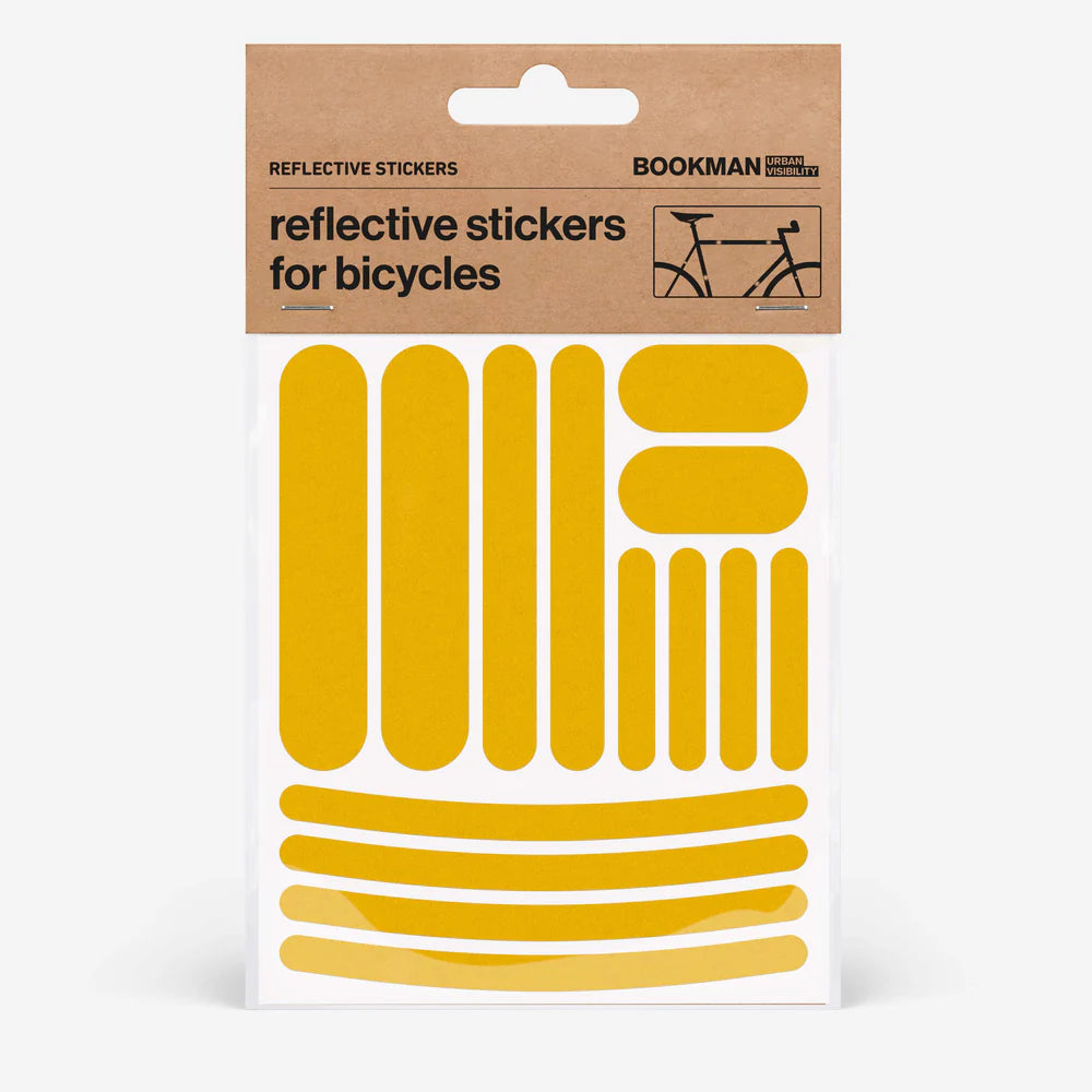 ブックマン リフレクティブステッカー ストライプ イエロー BM-525 BOOKMAN Reflective Stickers Strips Yellow 反射
