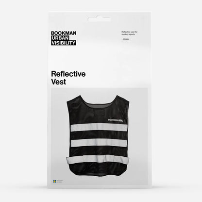 BOOKMAN リフレクター BM-53 Reflective-vest リフレクティブベスト Reflective Vest - Black