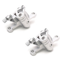 GROWTAC EQUAL 機械式ディスクブレーキ キャリパー (ポストマウント) フルセット シルバー ※2個セット