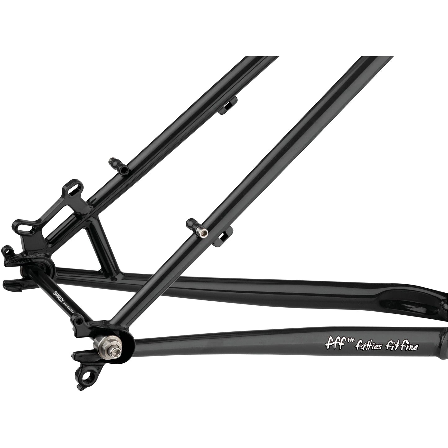 Surly Karate Monkey Frameset - Hi-Viz Black