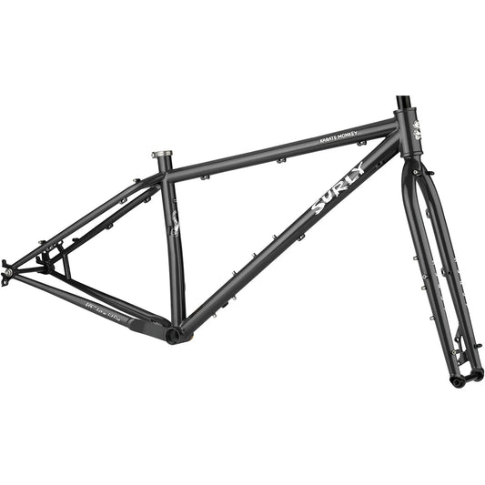 Surly Karate Monkey Frameset - Hi-Viz Black ele0194-s
