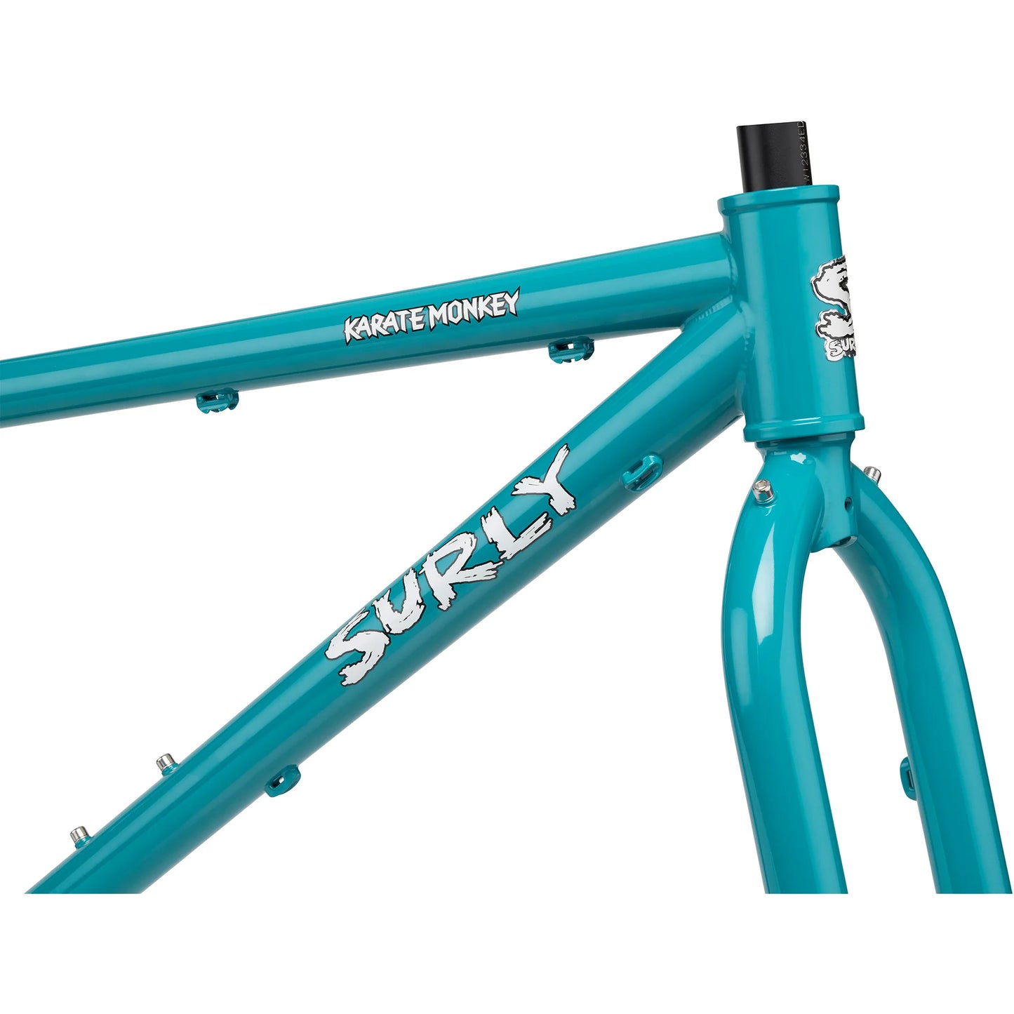 Surly Karate Monkey Frameset - Lost at Sea Blue Blue