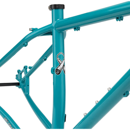 Surly Karate Monkey Frameset - Lost at Sea Blue Blue