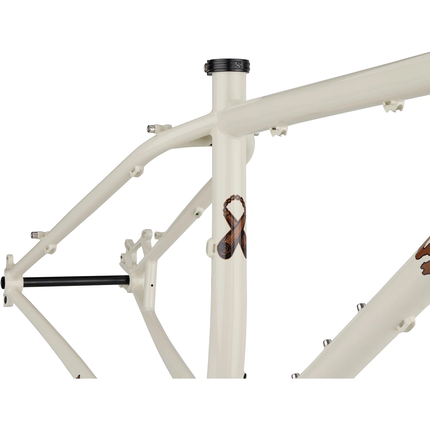 Surly Karate Monkey Frameset - Snow Mold White