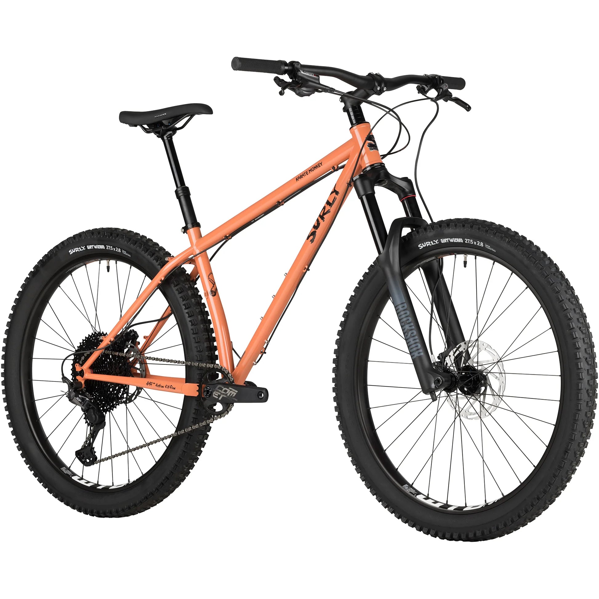 Surly Karate Monkey Front Suspension - Peach Salmon Sundae ele0188 Surly Karate Monkey Front Suspension - Peach Salmon Sundae ele0188