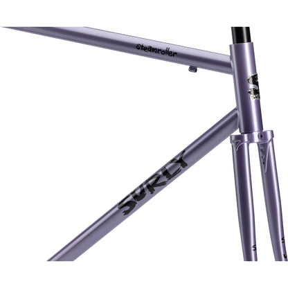 SURLY Steamroller Frameset Anxious Lavender フレームセット サーリー スチームローラー クロモリ シングルスピード ピスト Fixed Gear