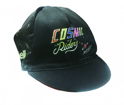 チネリサイクルキャップ SERGIO MORA 'COSMIC RIDERS' CAP BLACK