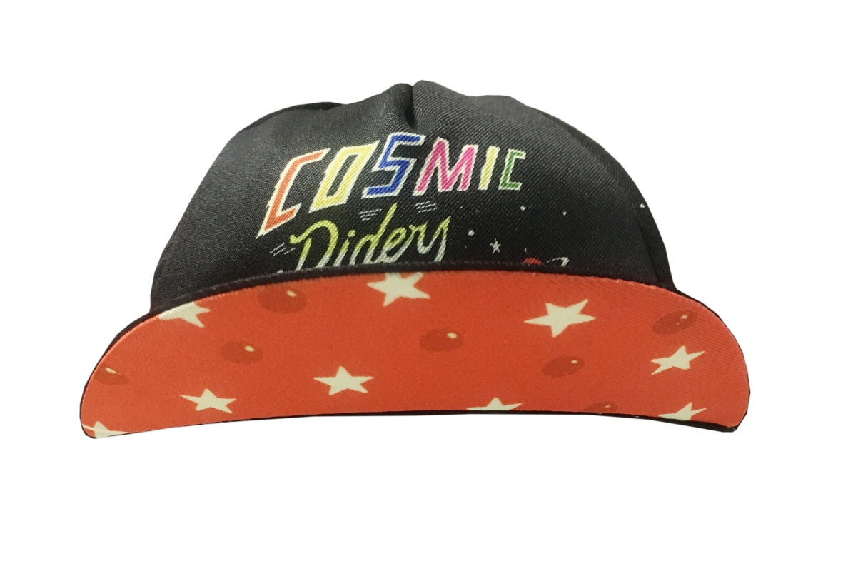 チネリサイクルキャップ SERGIO MORA 'COSMIC RIDERS' CAP BLACK