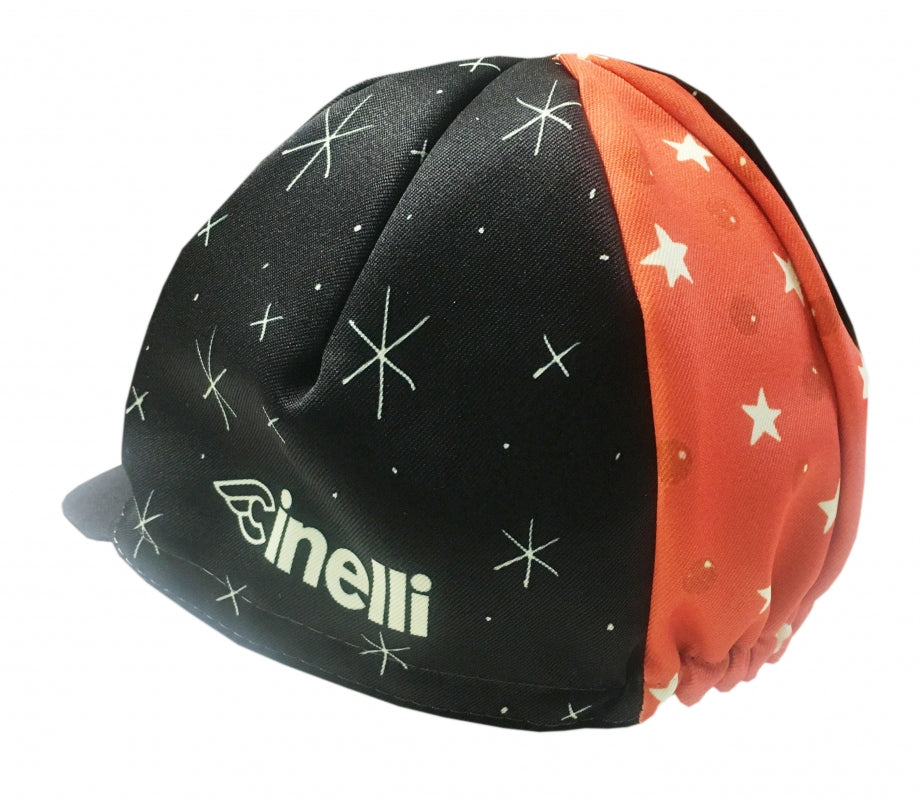 チネリサイクルキャップ SERGIO MORA 'COSMIC RIDERS' CAP BLACK