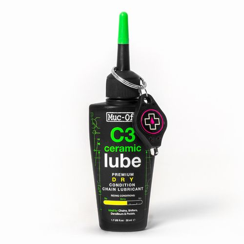 MUC-OFF C3 DRY CERAMIC LUBE 50ml チェーンオイル マックオフ ルブ