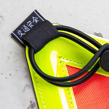 BLUELUG triangle reflector (yellow/orange) リフレクター