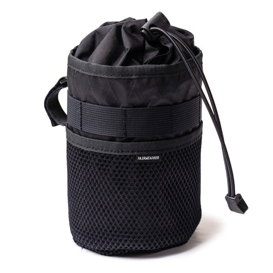 FAIRWEATHER stem bag+ x-pac/black ステムバッグ フェアウェザー フードポーチ