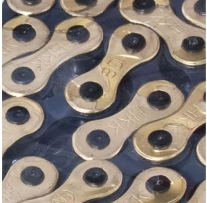 HKK Vertex ゴールド TRACK RACER CHAIN 1/2"x1/8" 106 LINK NJS