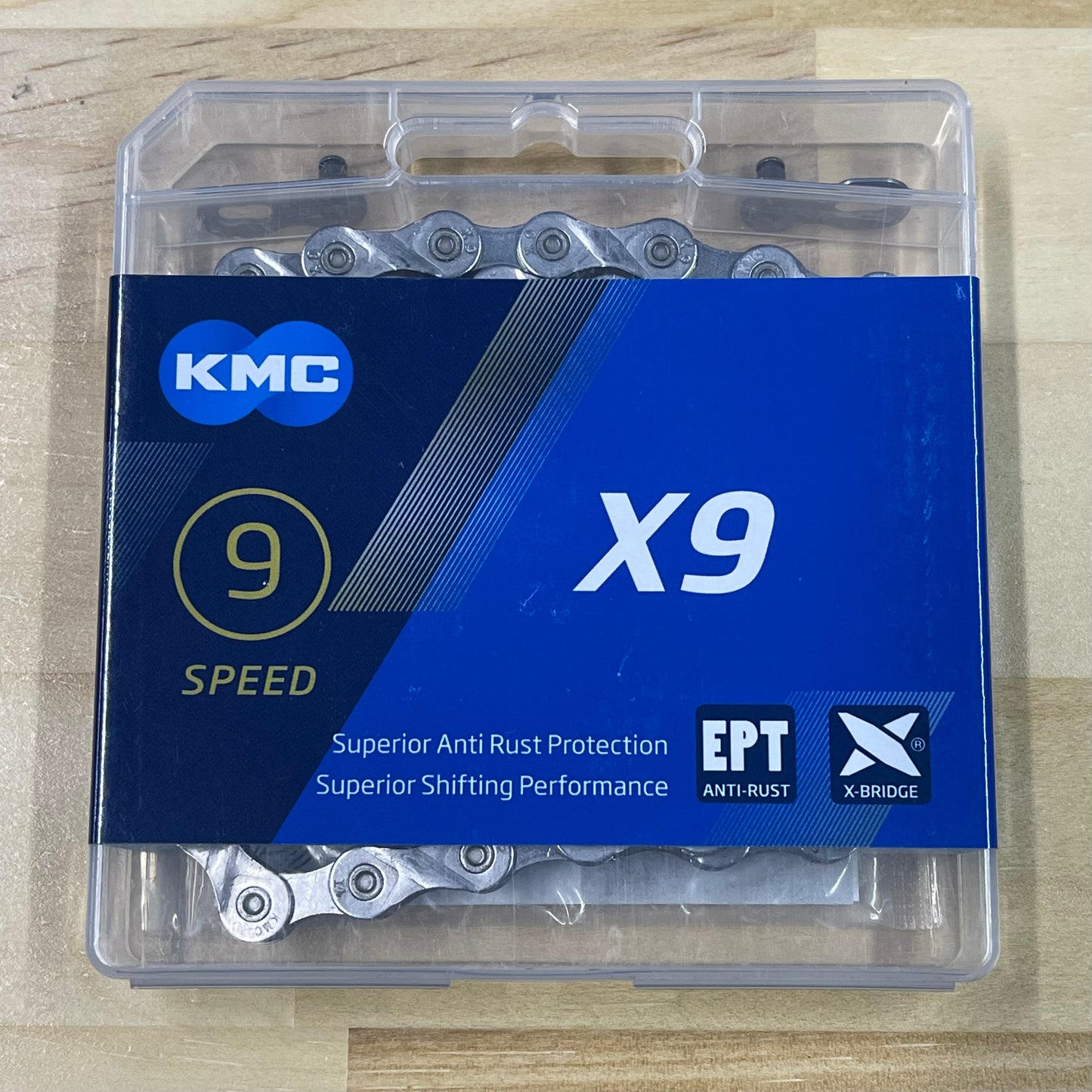 KMC X9 EPT 防錆加工 チェーン 116リンク